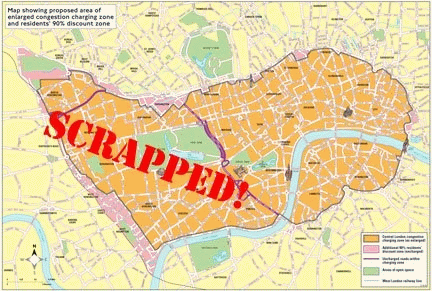 Kensington & Chelsea Property Maintenance scrapped congestion charges